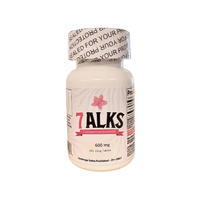 7ALKS 20mg 7OH Chewable Tabs - 30 Count