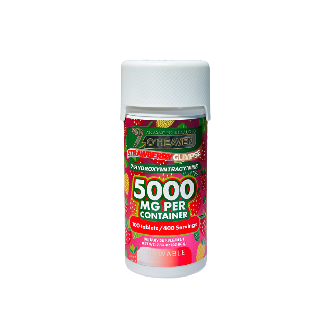 7 O'Heaven Strawberry Chewables - 100ct