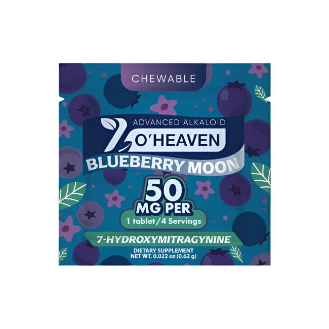 7 O'Heaven Blueberry Moon 50mg Tablets
