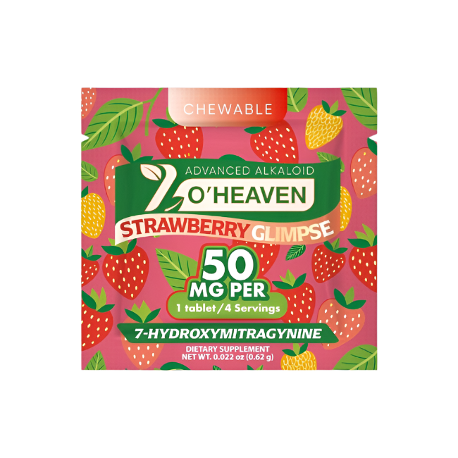 7 O'Heaven Strawberry 50mg Tablets
