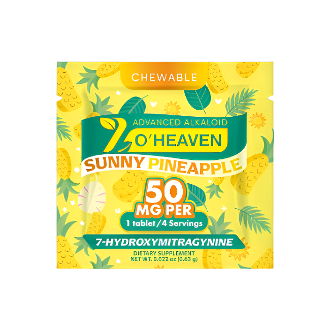 7 O'Heaven Sunny Pineapple 50mg Tablets