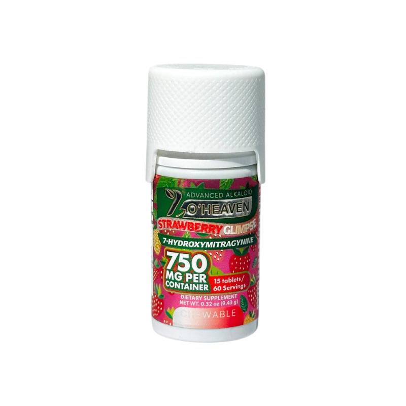 7 O'Heaven Strawberry 7OH Chewable Tablets