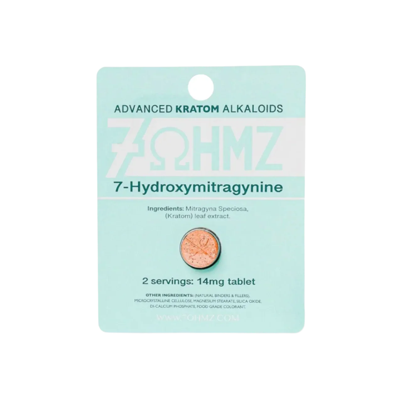 7OHMZ 14mg Kratom Extract Tabs