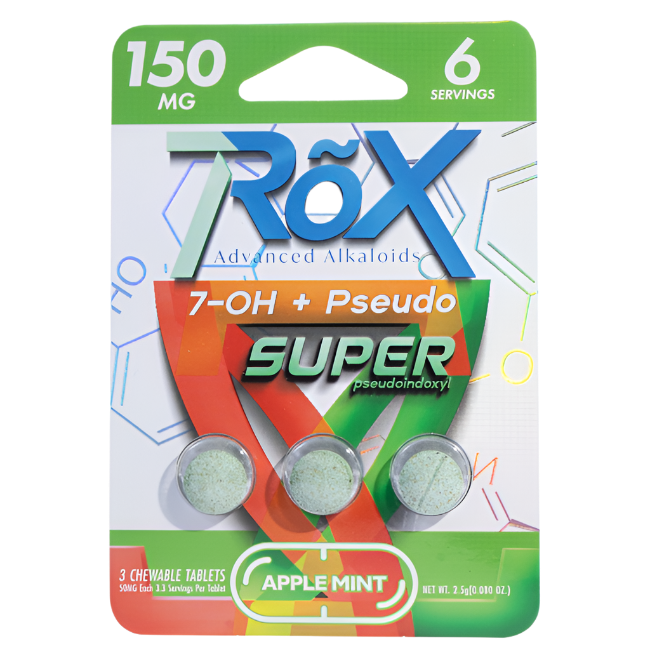 7ROX Apple Mint Pseudoindoxyl Tablets 3ct