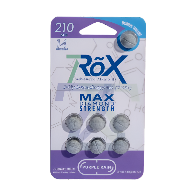 7ROX Purple Rain Chewable Tablets 30mg