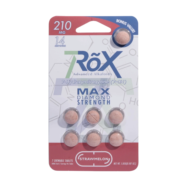 7ROX Strawmelon Chewable 7OH Tablets