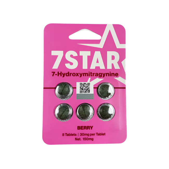 7Star Berry Chewable Tabs - 30mg