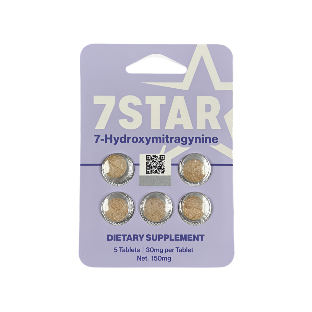 7 Star 7OH Kratom Extract Tablets 30mg