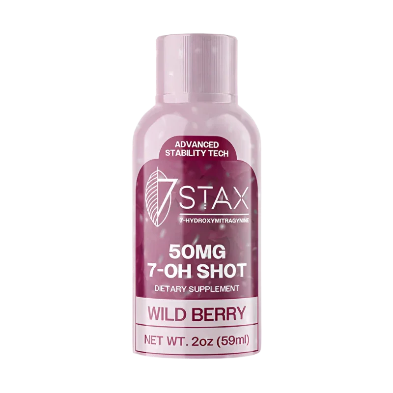 7Stax Wild Berry Hydroxymitragynine Shot 50mg
