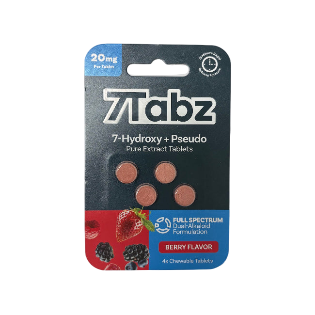 7Tabz Berry Chewable Cannabis Tablets 20mg