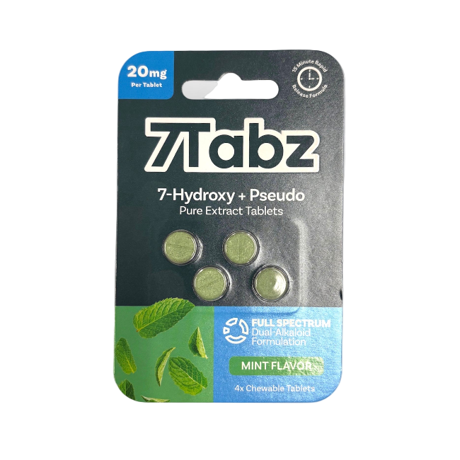 7Tabz Pseudo Mint Chewable Tabs 20mg
