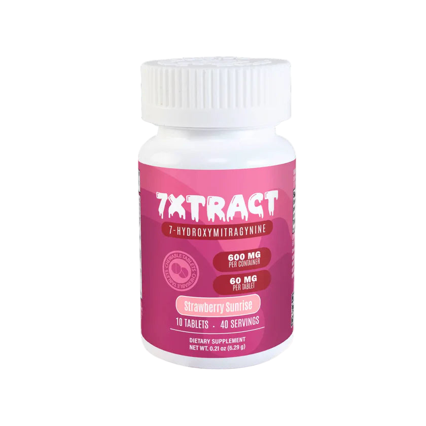 7XTRACT 7OH Strawberry Sunrise Tablets - 600MG