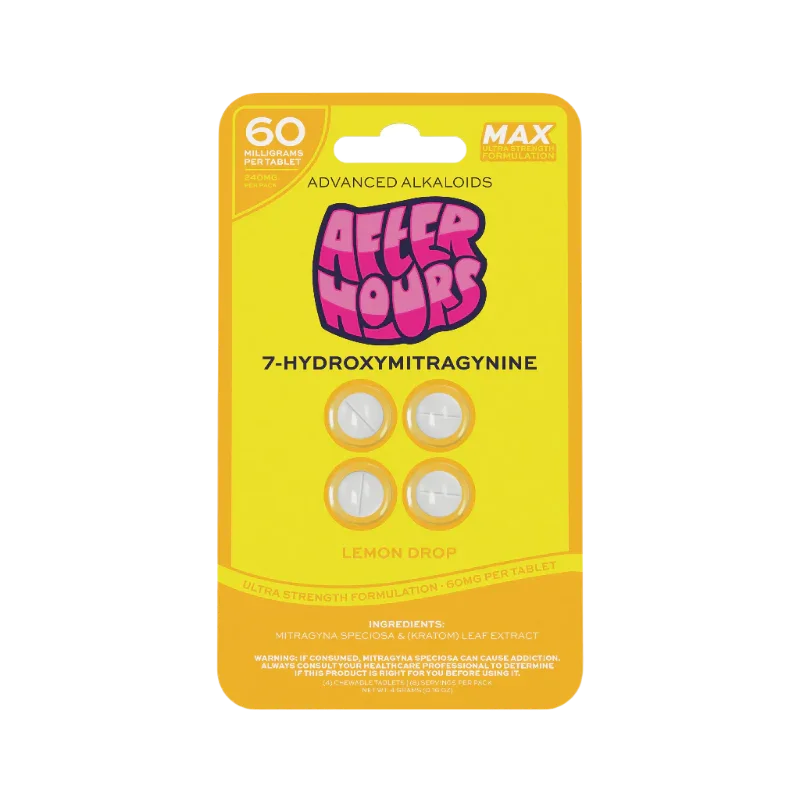 After Hours Lemon Drop Chewable Tablets