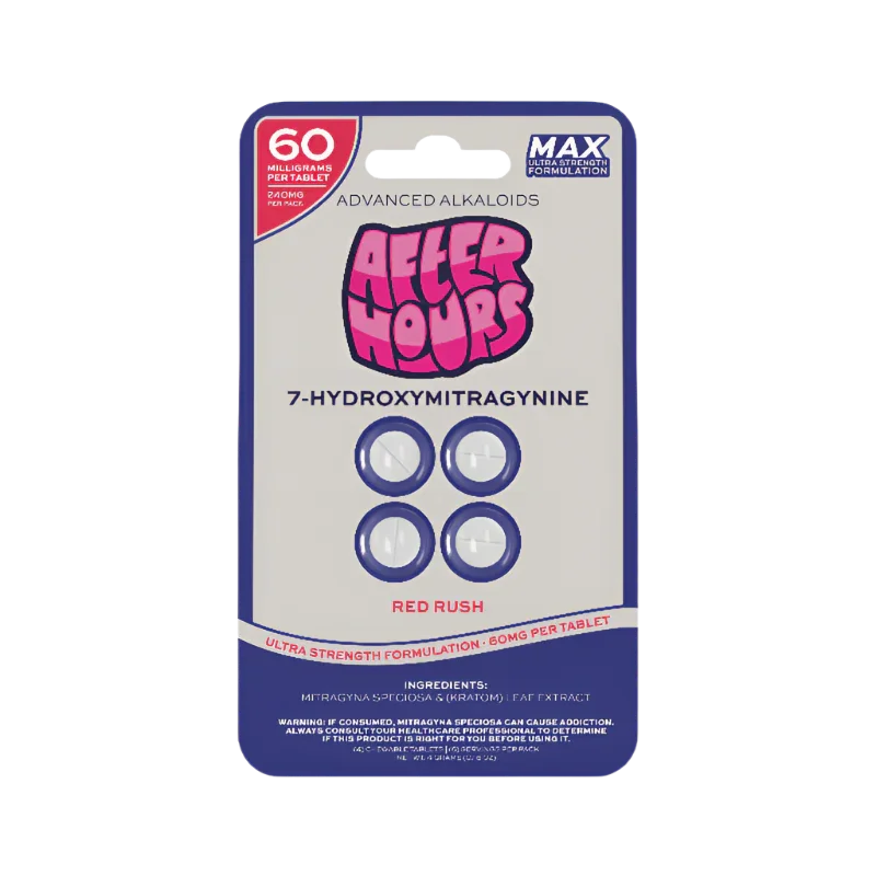 After Hours Chewable Kratom Tablets 60mg