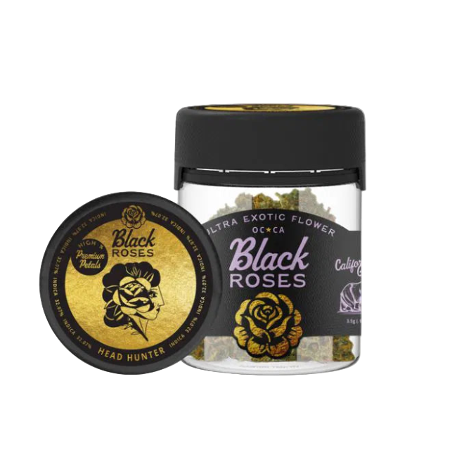 Black Roses Ultra Exotic THC-A Flower Jar
