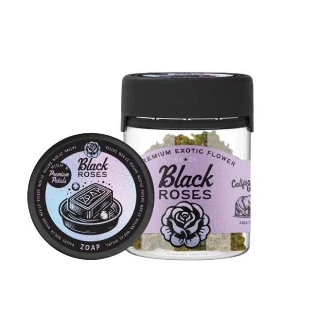 Black Roses Zoap Sativa THC-A Flower 3.5g
