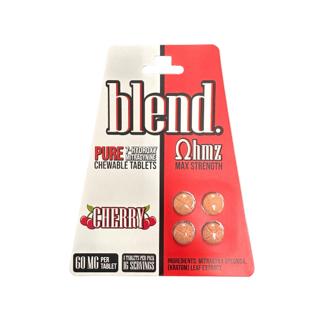 Blend OHMZ Max Strength Chewable Tablets - Cherry