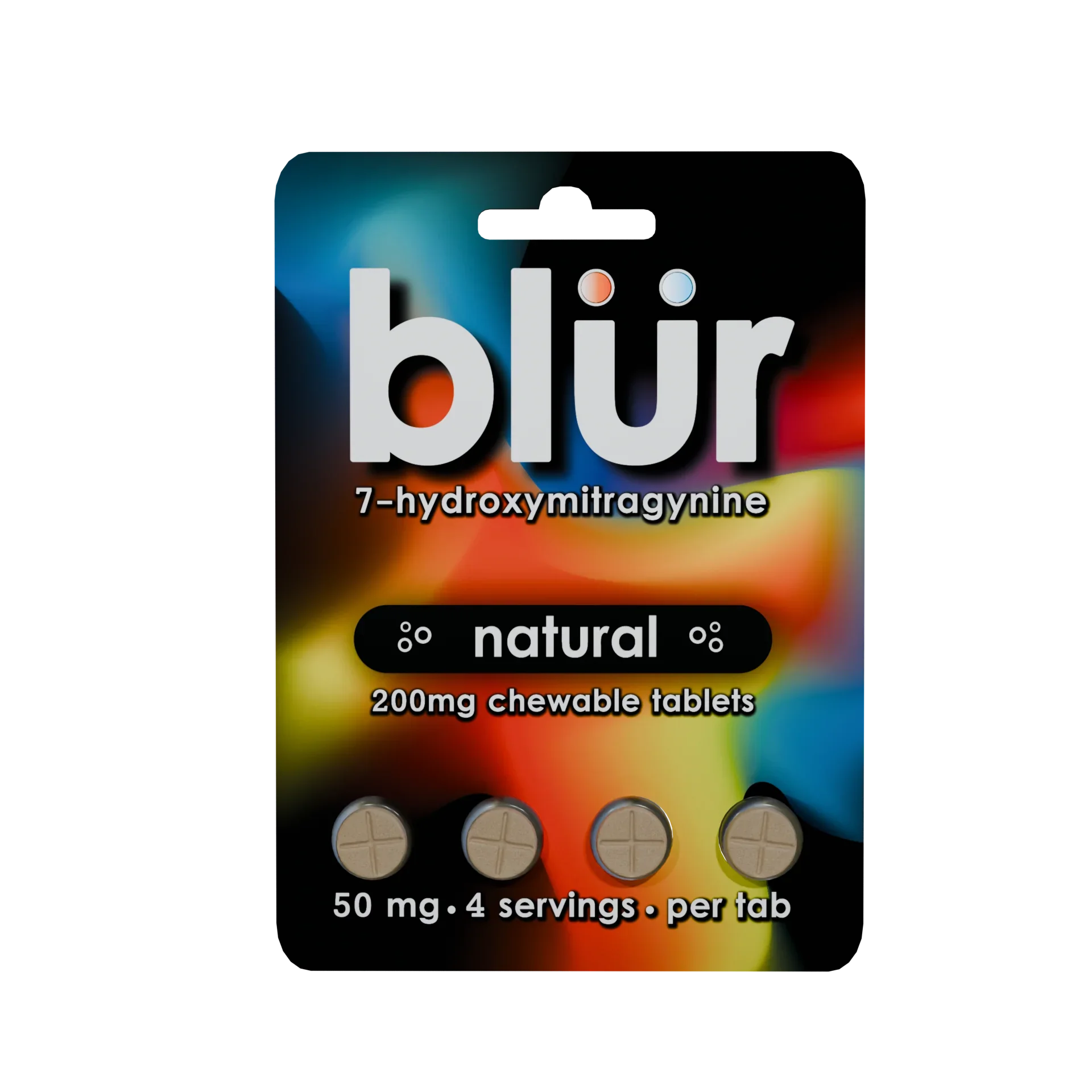 Blur 7OH Natural Chewable Tablets 50mg