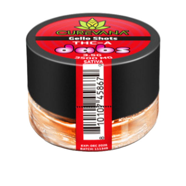 Curevana THC-A Dabs 3.5g - Gello Shots