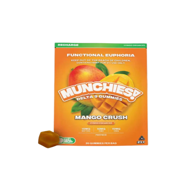 Delta Munchies Mango Crush Gummies