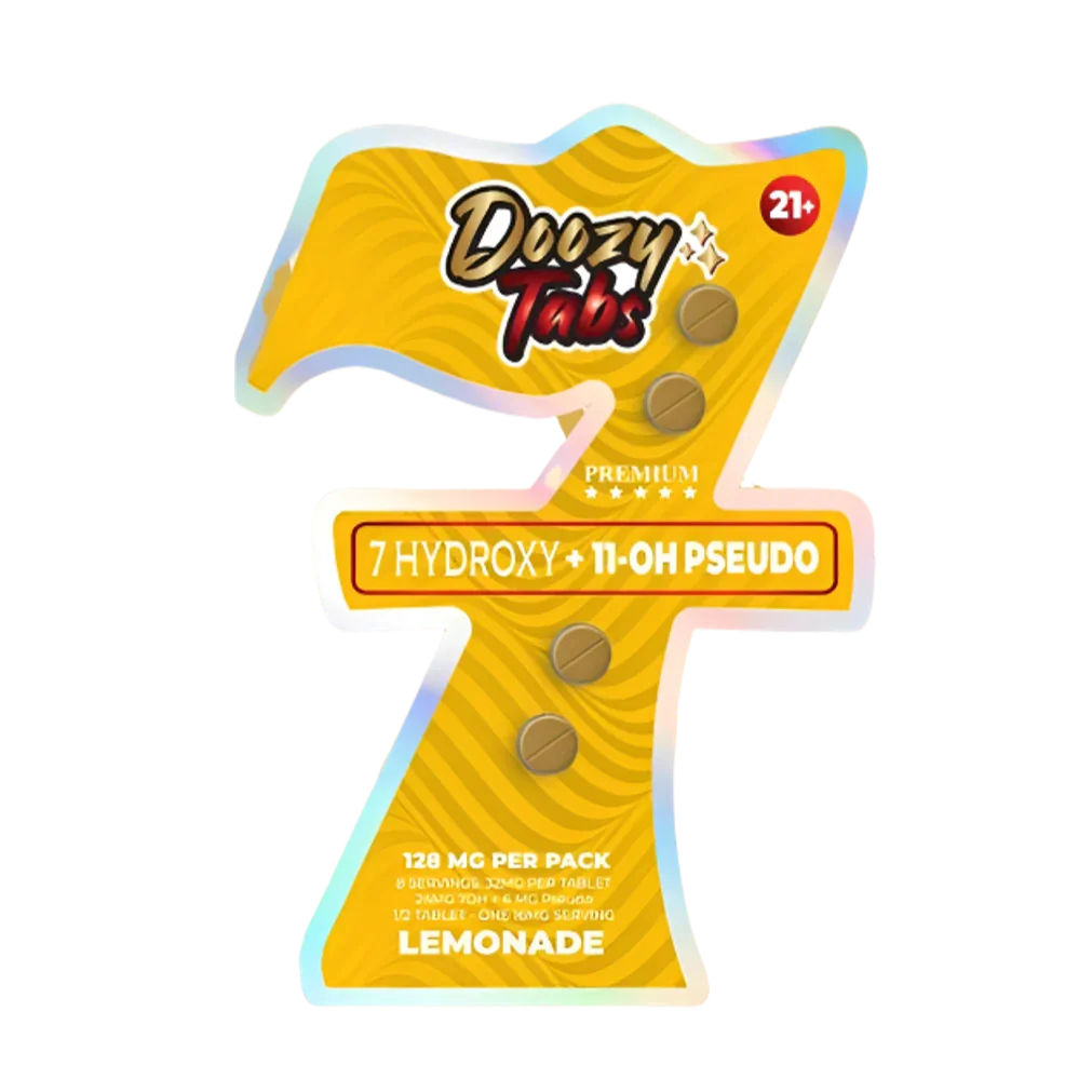 Doozy Tabs 4ct Chewable Lemonade Tablets