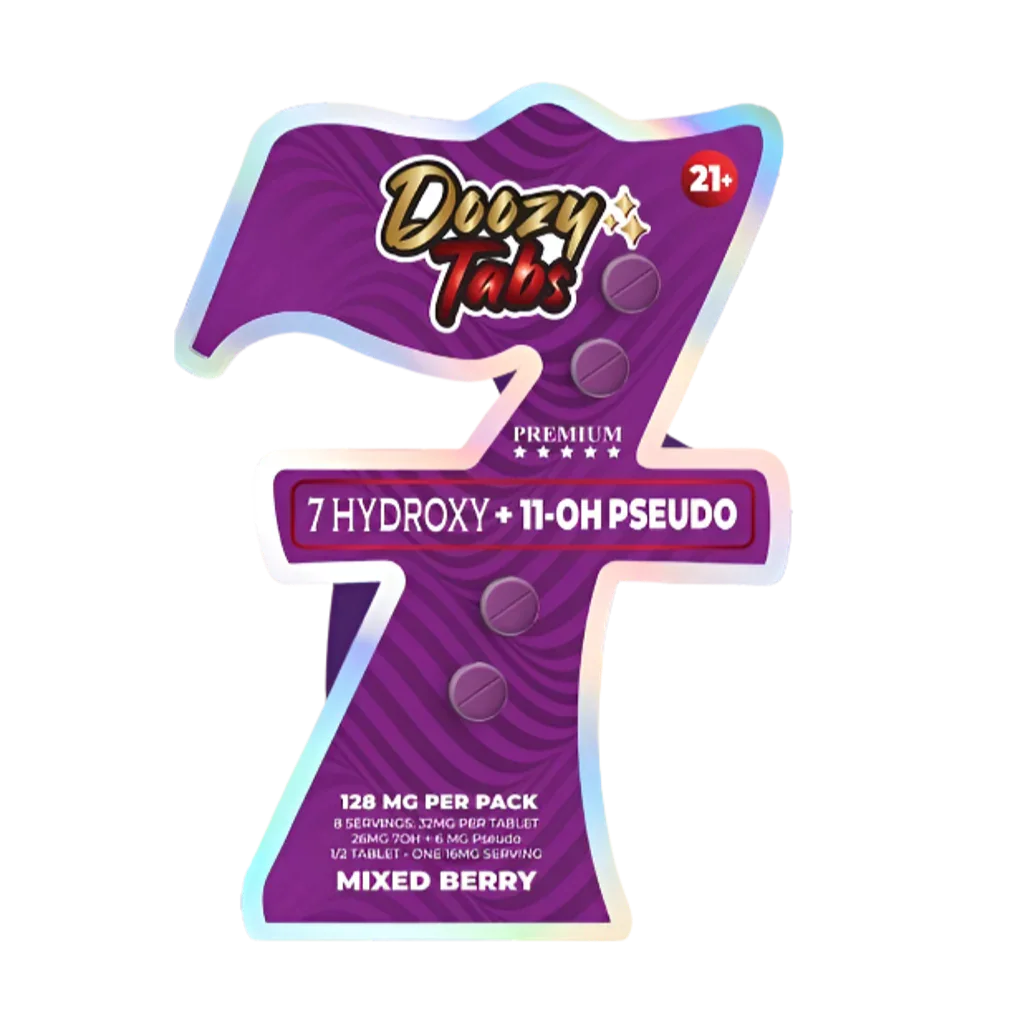 Doozy Mixed Berry Kratom Chewable Tabs