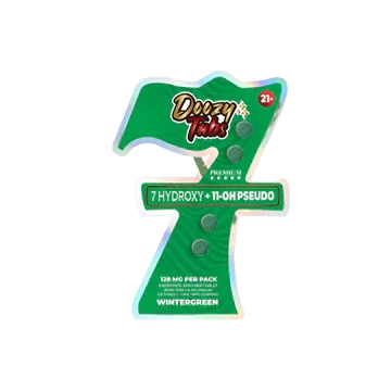 Doozy Wintergreen Chewable Kratom Tablets