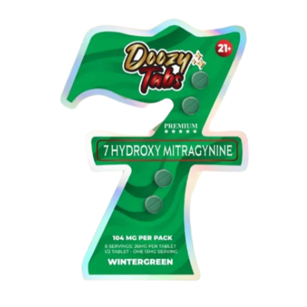 Doozy Tabs 7OH Chewable Tablets - Wintergreen
