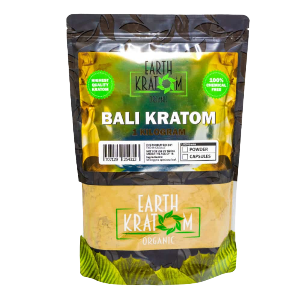 Earth Kratom Powder 1000G - Bali