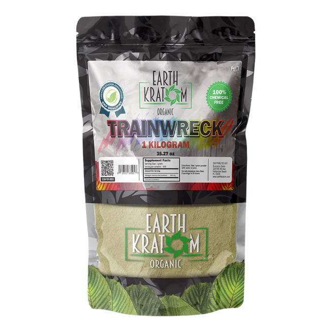 Earth Kratom Trainwreck Powder 1000g