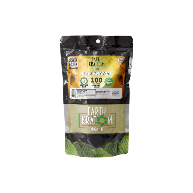 Earth Kratom Powder 100g - Bali