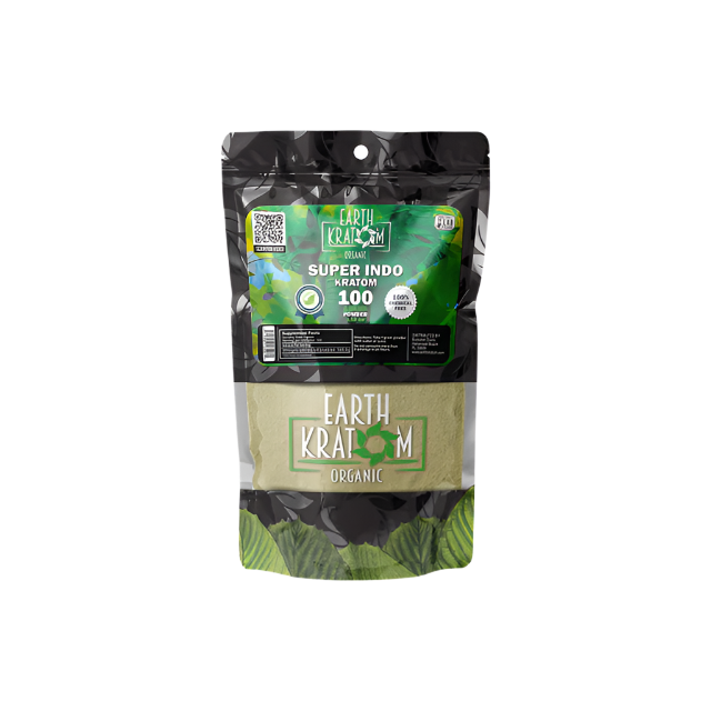 Indo Super Green Kratom Powder 100G