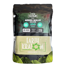 Earth Kratom Powder 250g - Malay Green Vein