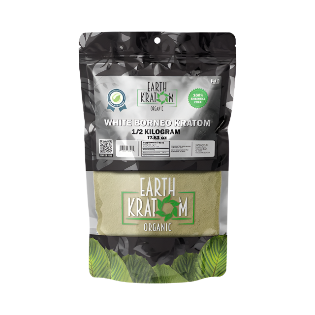 Premium Borneo White Kratom Powder 500g