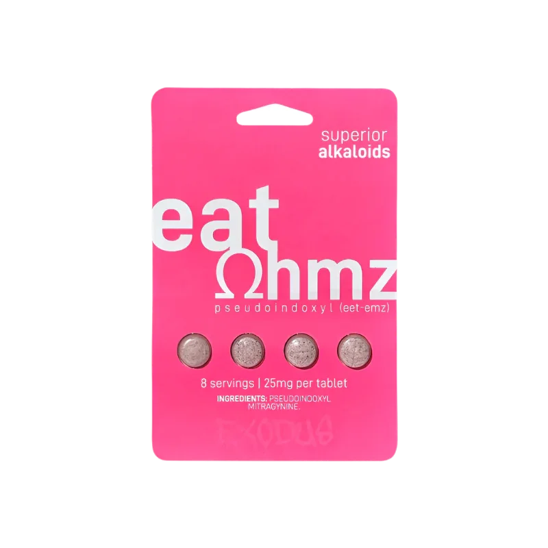 Eat Ohmz 25mg Pseudoindoxyl Tablets (4 Count)