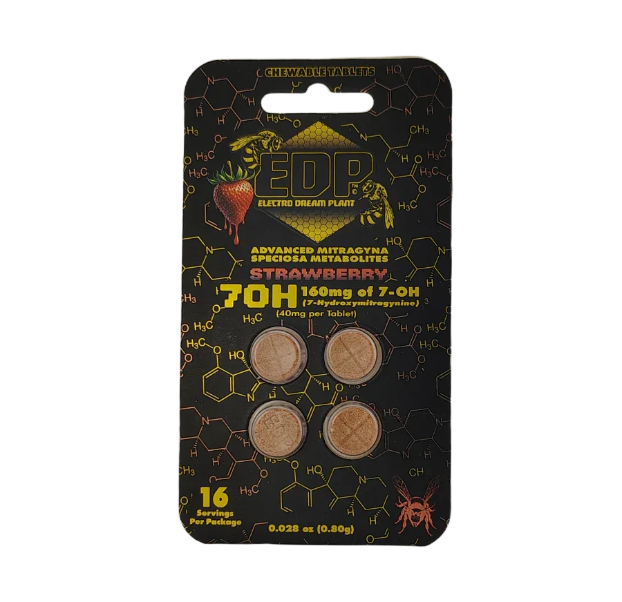 EDP 7OH Chewable Strawberry Tablets 40mg