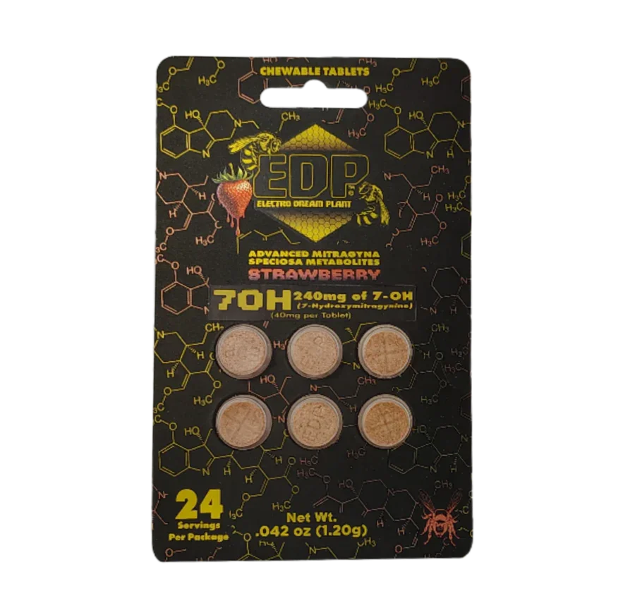 EDP 7OH Strawberry Chewable Tablets (40mg)