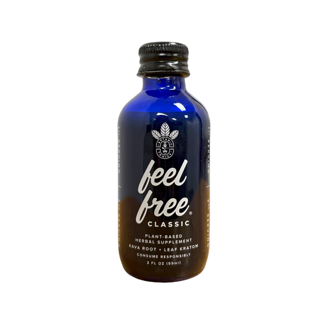 Feel Free Kava Root + Kratom Leaf Blend