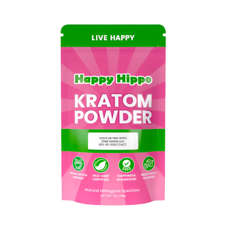 Happy Hippo Kratom Powder - 8oz Variety Pack