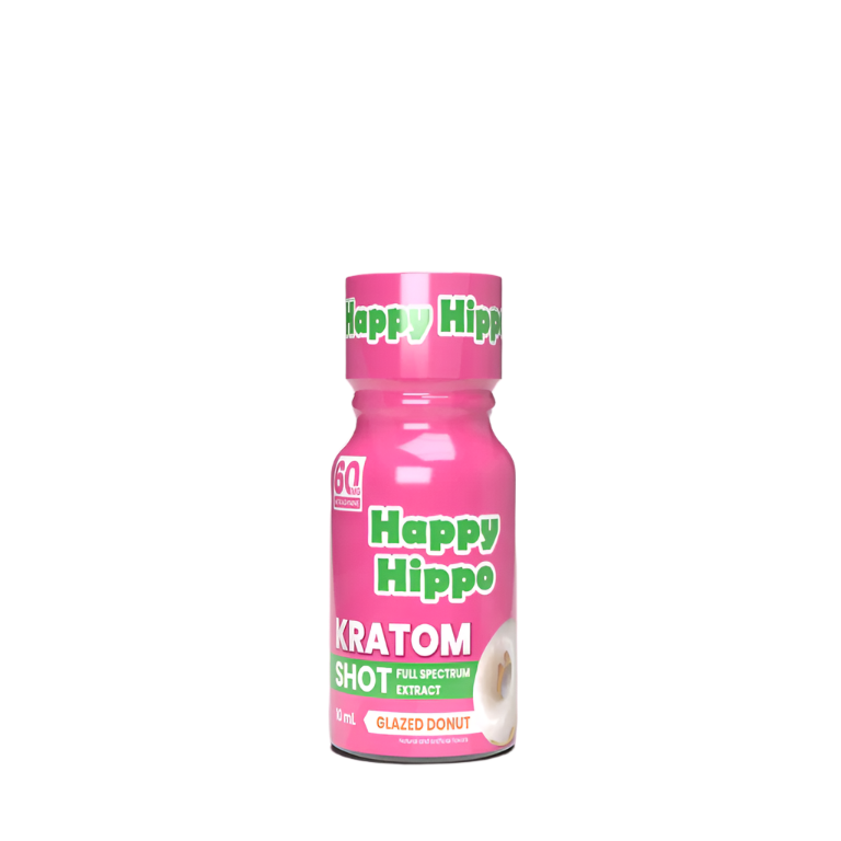 Happy Hippo Glazed Donut Kratom Shot 10ml