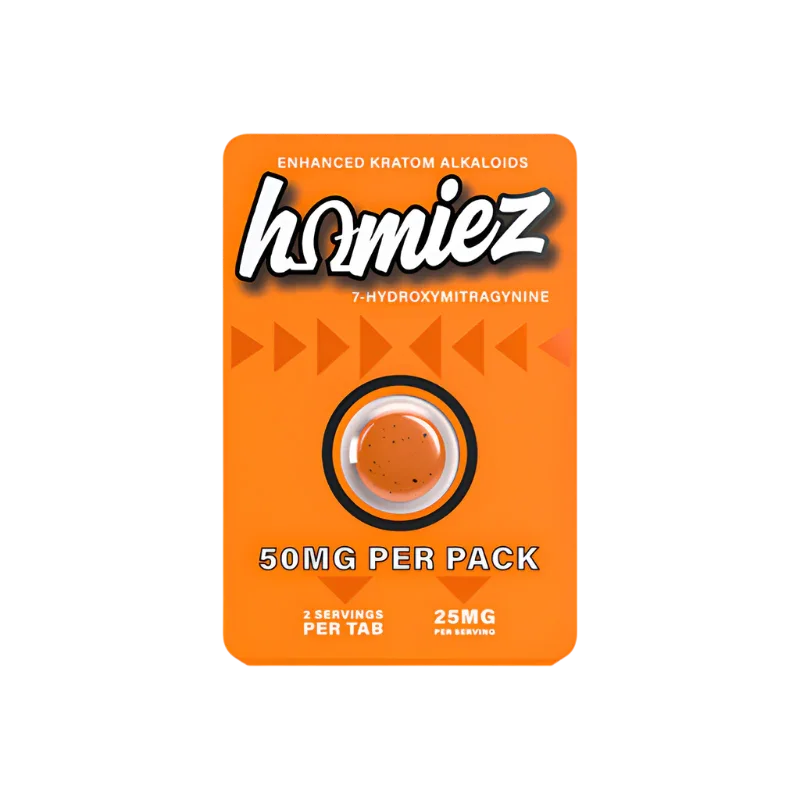 hOmiez 7OH Natural Tabs - 50mg Strength