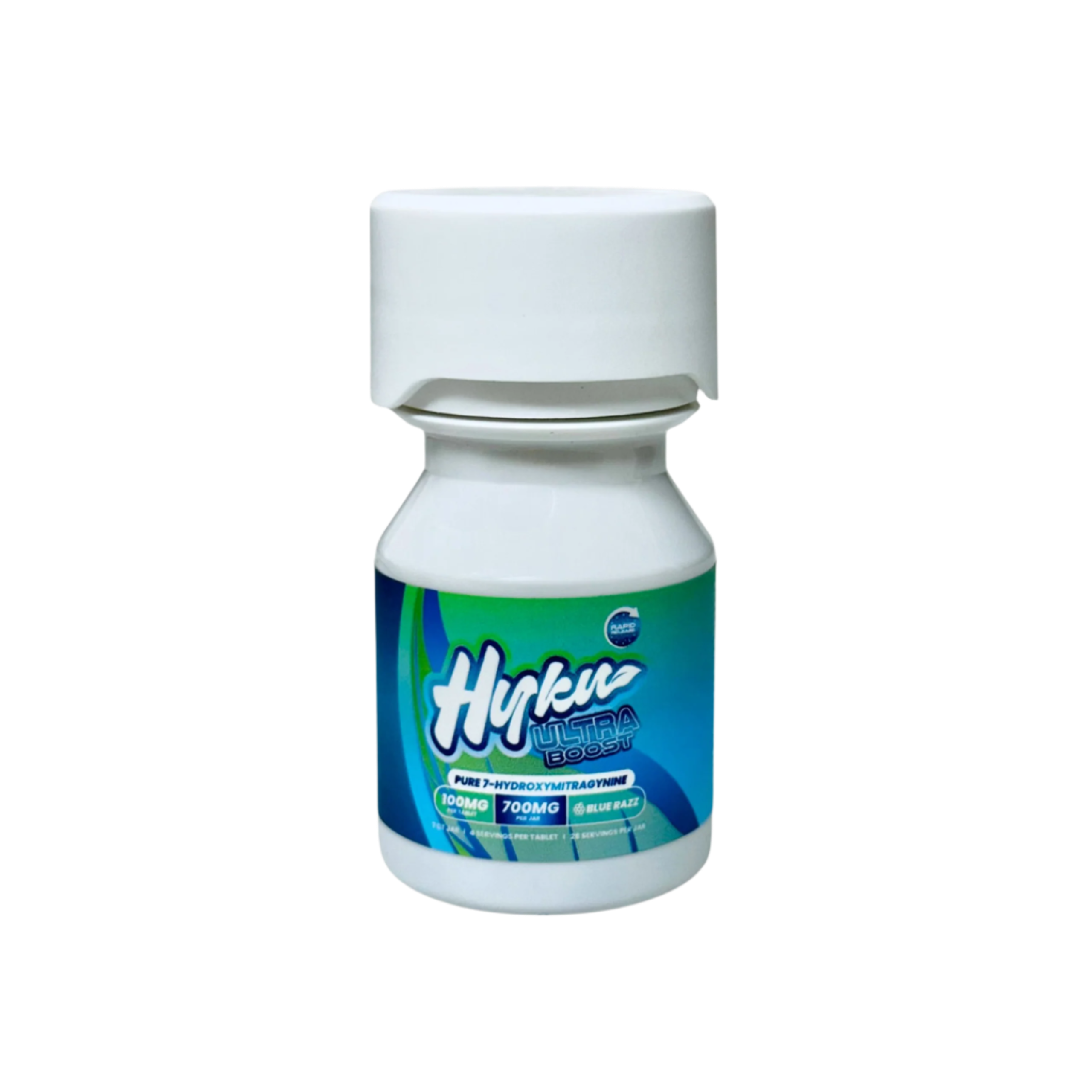 Hyku Ultra Boost Blue Razz Tablets 100mg