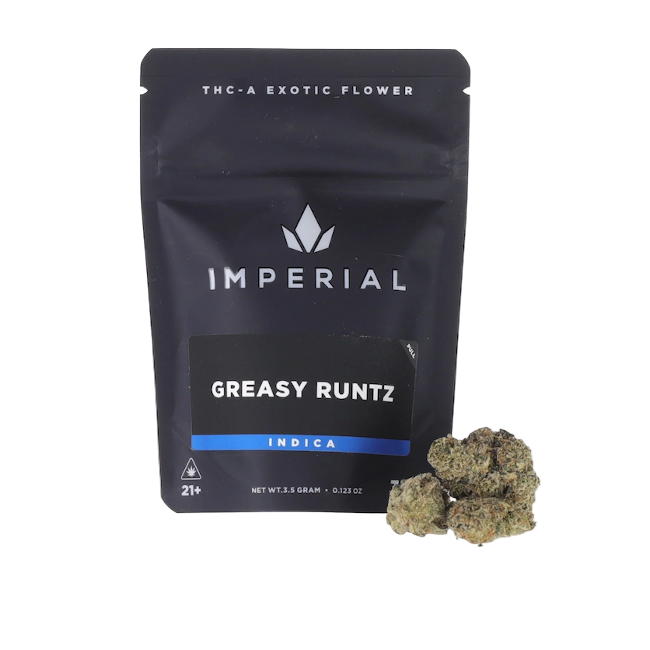 Imperial Greasy Runtz Indica Flower 3.5g