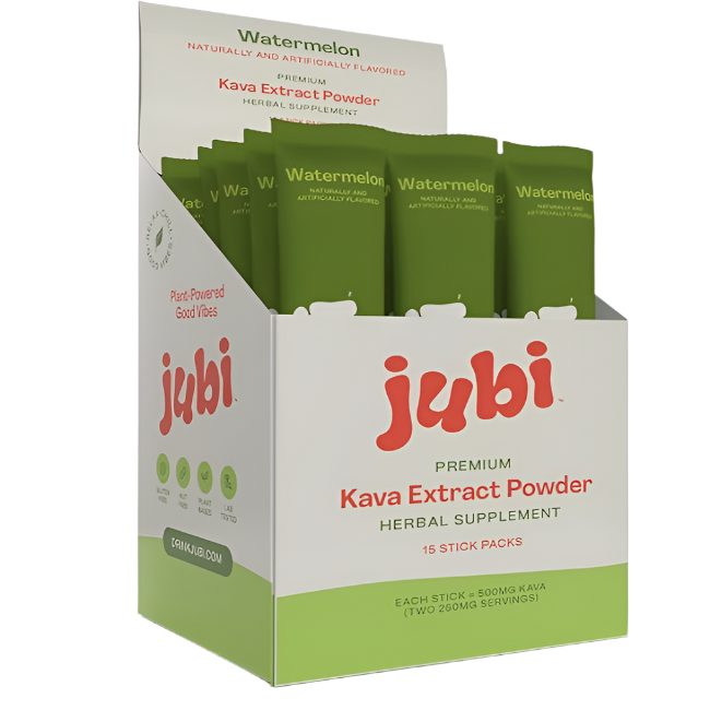 Jubi Watermelon Kava Drink Mix Stick Pack