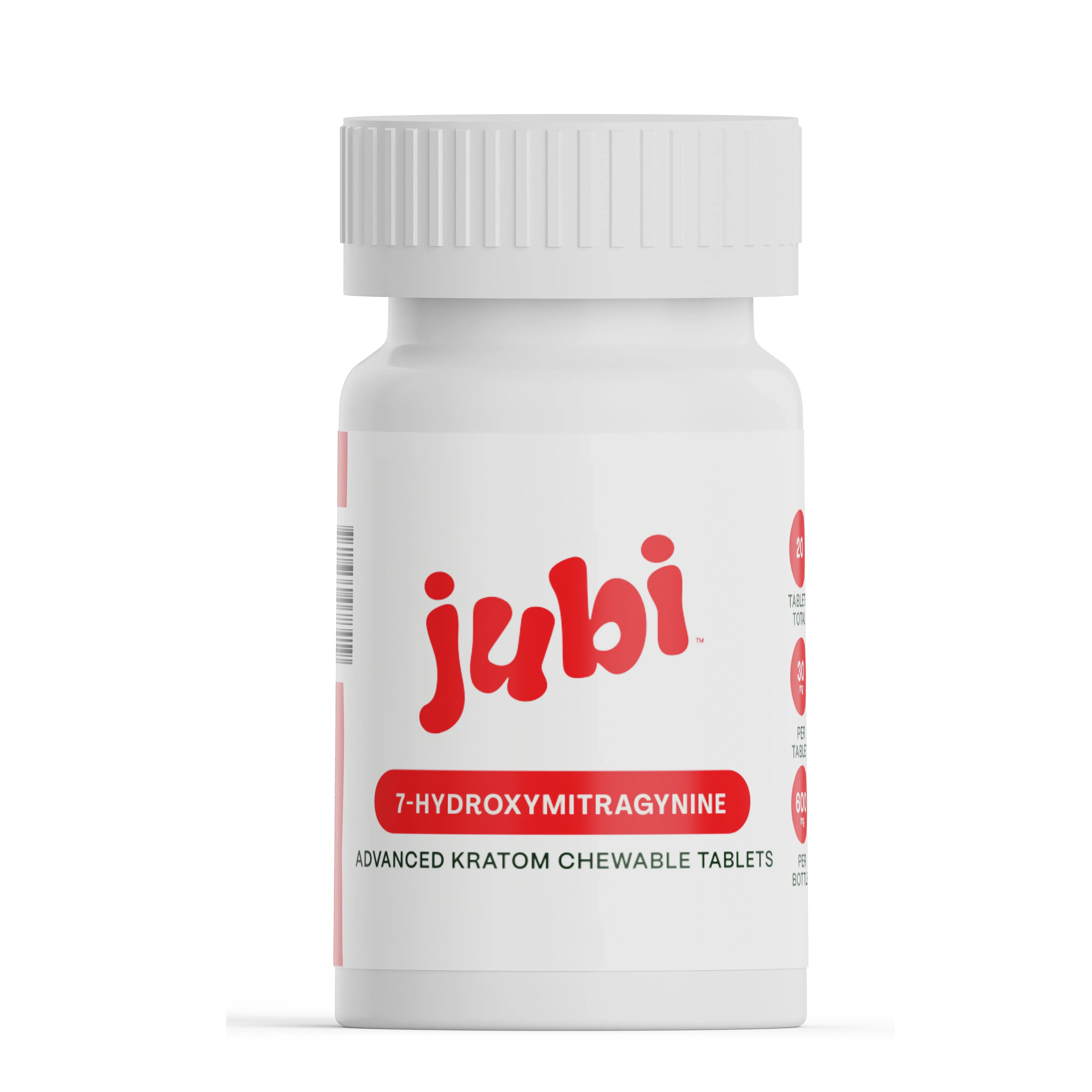 Jubi 30mg 7OH Chewable Tabs - 20 Count