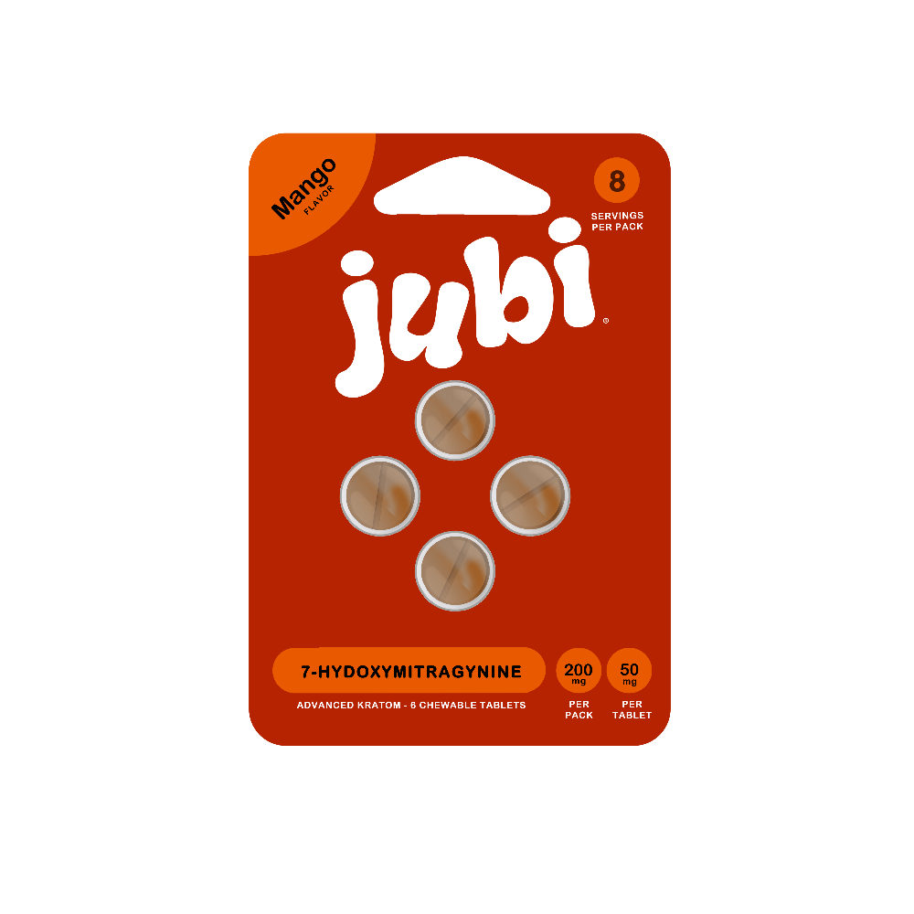 Jubi Mango Chewable Tabs - 50mg (4ct)