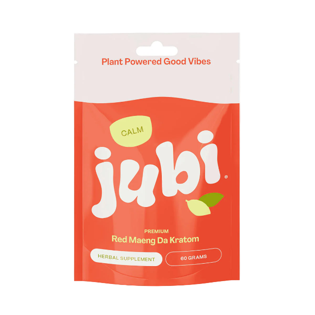 Jubi Calm Red Maeng Da Kratom Powder