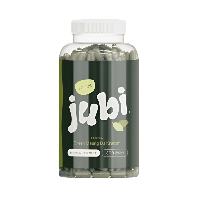 Jubi Focus Green Maeng Da Capsules 300ct