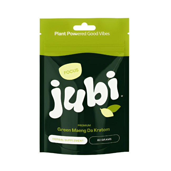 Jubi Focus Green Maeng Da Kratom Powder