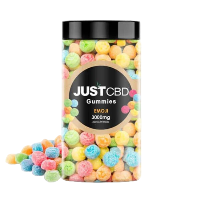 JUST CBD Gummies 3000mg - Emoji Collection